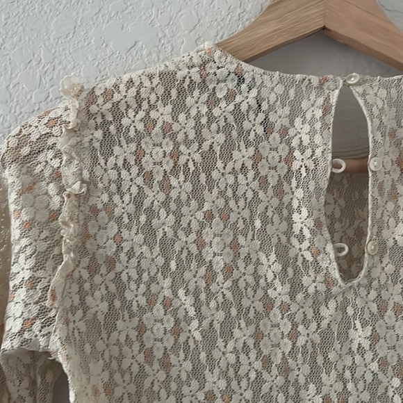 ZARA Medium Long Sleeve Blouse - Picture 4 of 4